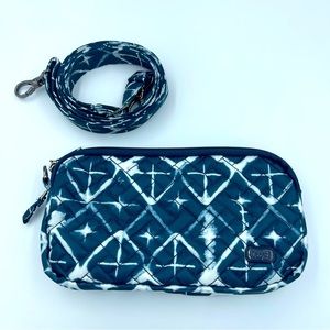 Lug Coupe XL Convertible Crossbody Belt Bag Sling -  Diamond Navy EUC